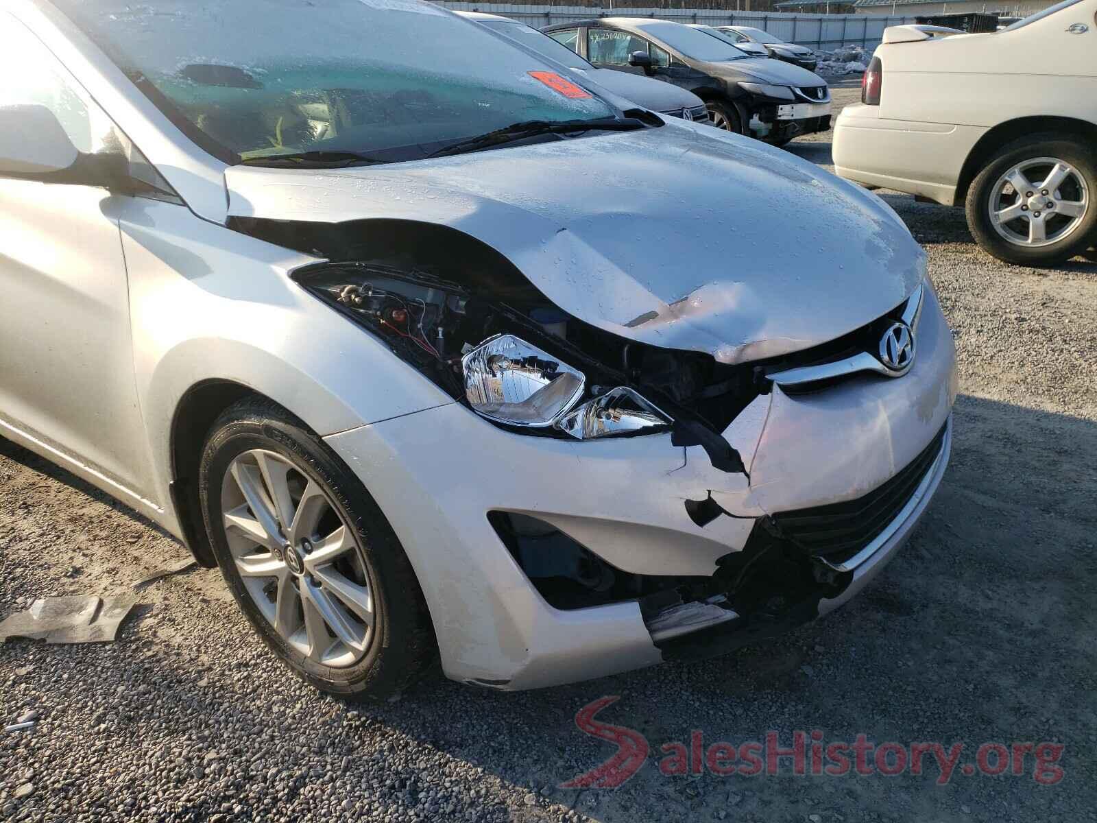 5NPDH4AE7GH712613 2016 HYUNDAI ELANTRA