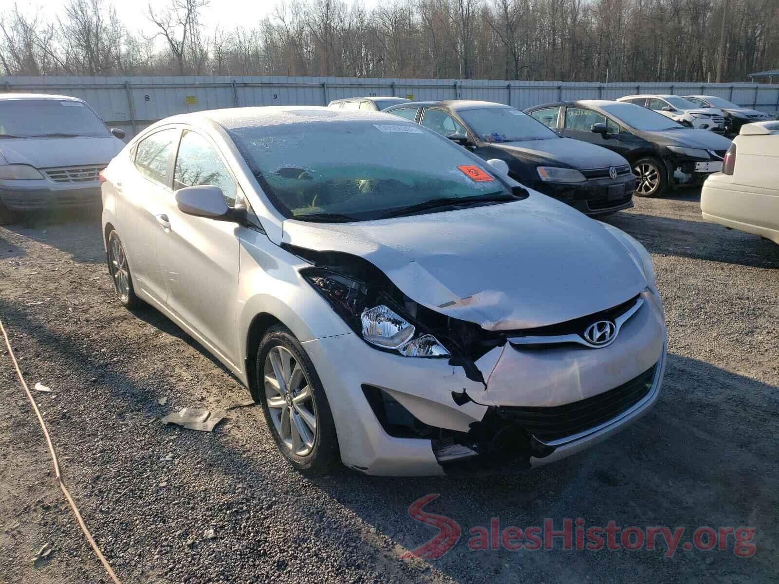 5NPDH4AE7GH712613 2016 HYUNDAI ELANTRA