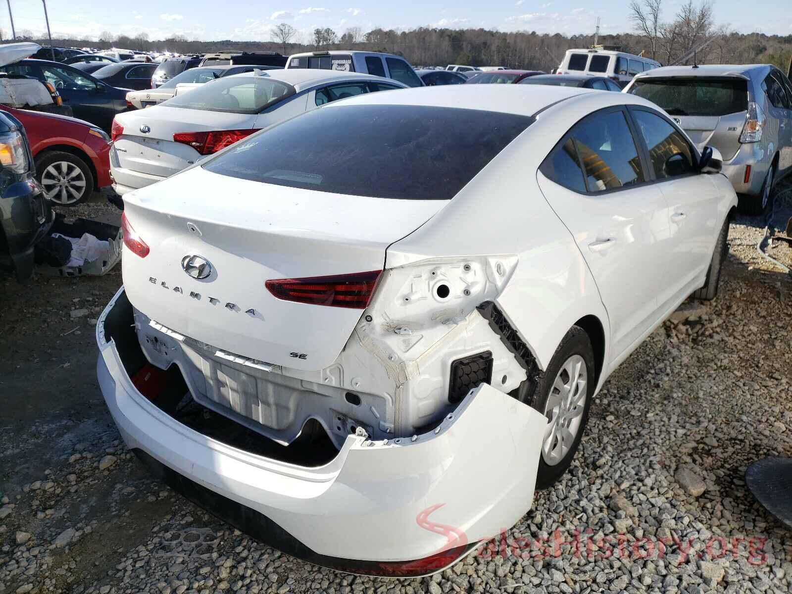 5NPD74LF7KH438444 2019 HYUNDAI ELANTRA