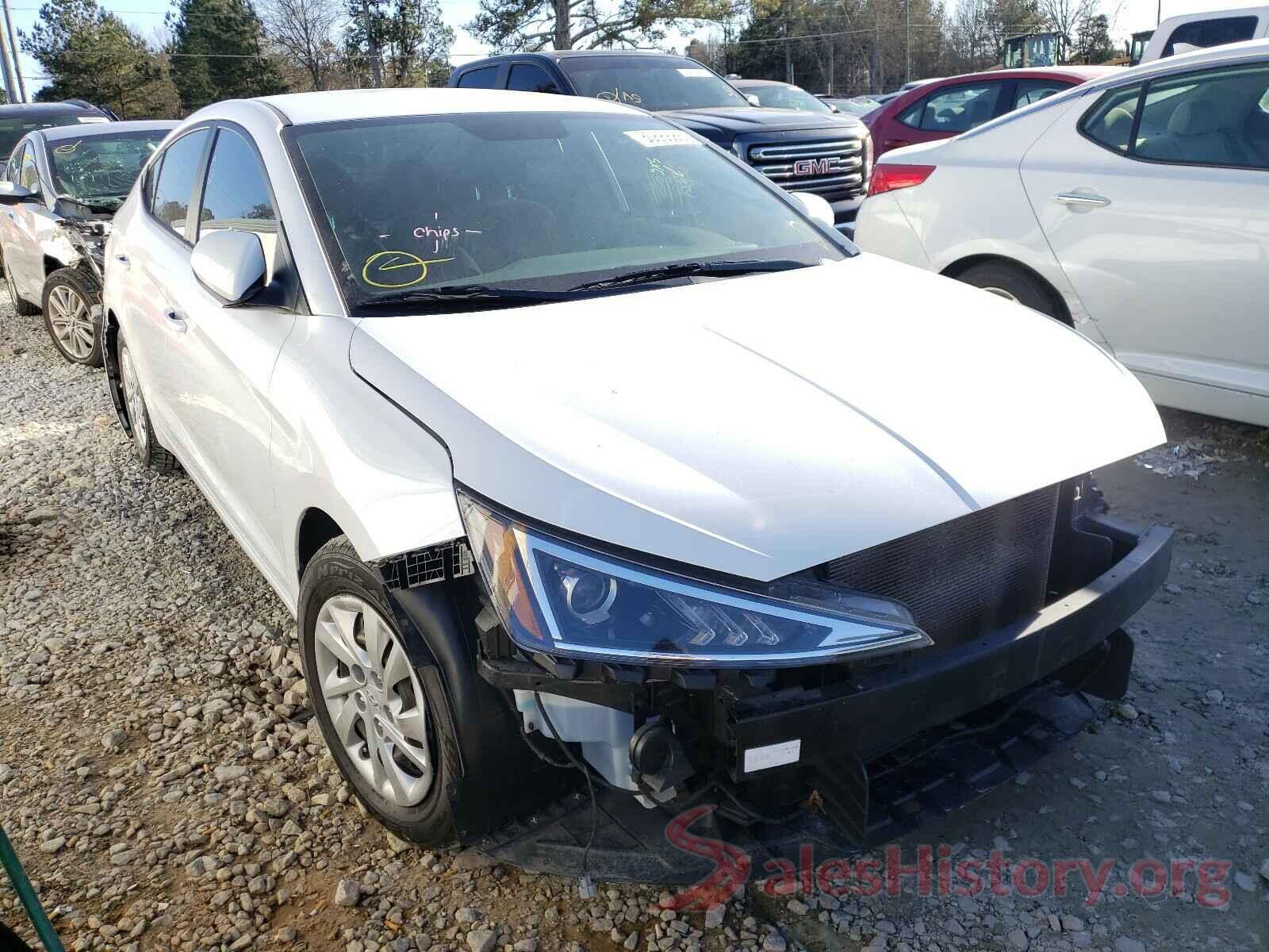 5NPD74LF7KH438444 2019 HYUNDAI ELANTRA