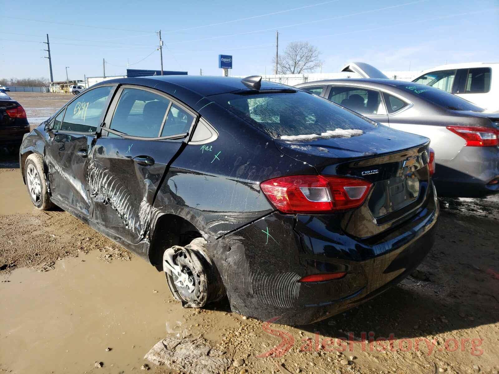 1G1BC5SM7K7126954 2019 CHEVROLET CRUZE