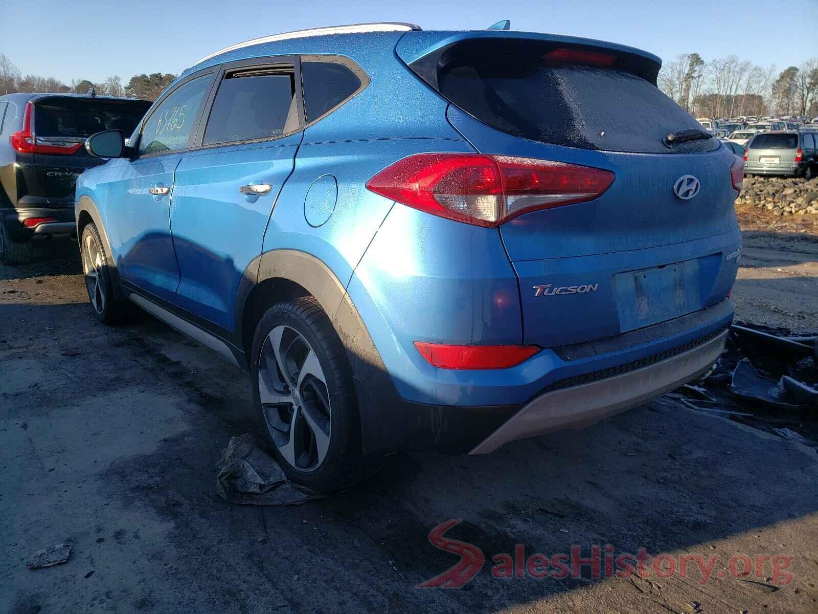 KM8J3CA20HU305236 2017 HYUNDAI TUCSON