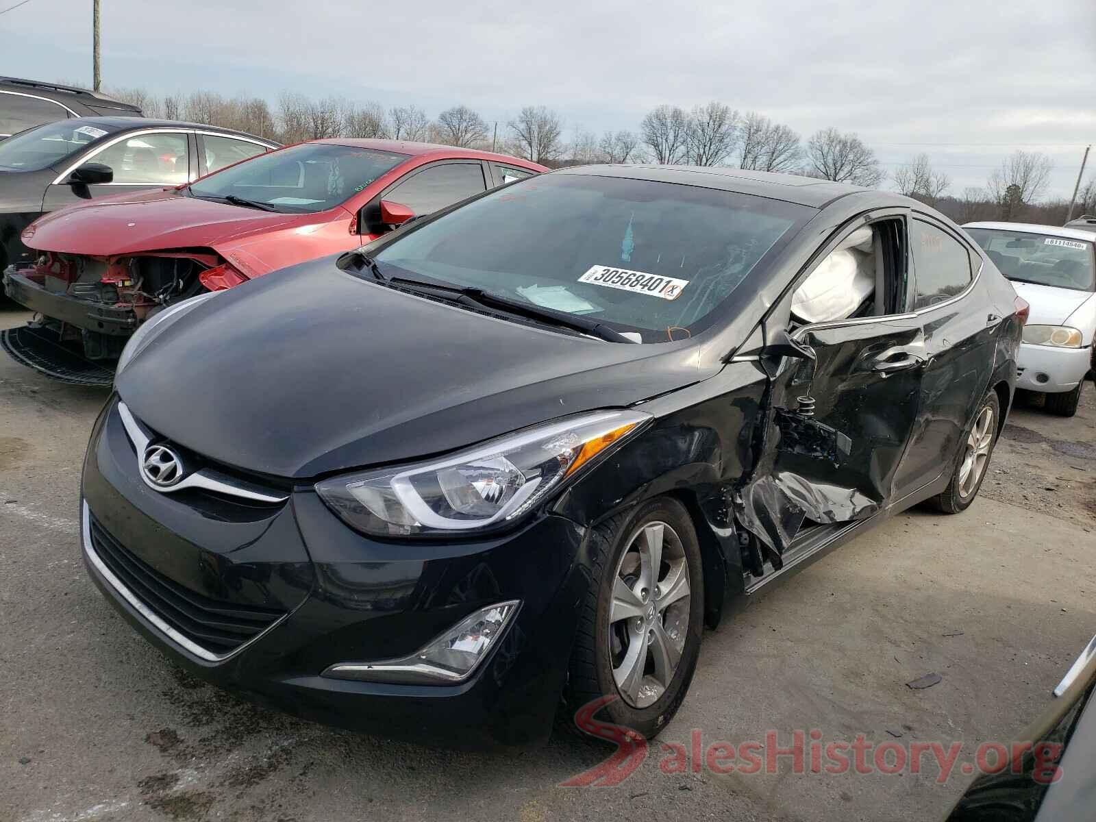 KMHDH4AE2GU601646 2016 HYUNDAI ELANTRA