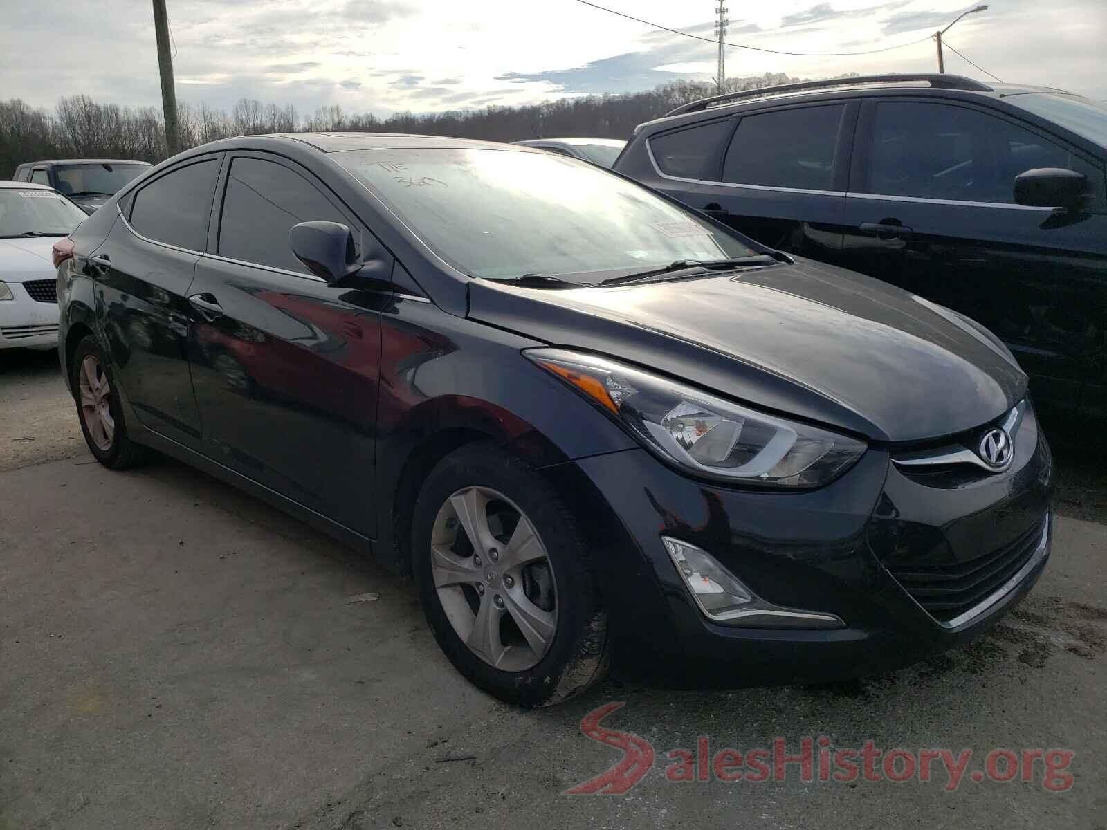 KMHDH4AE2GU601646 2016 HYUNDAI ELANTRA