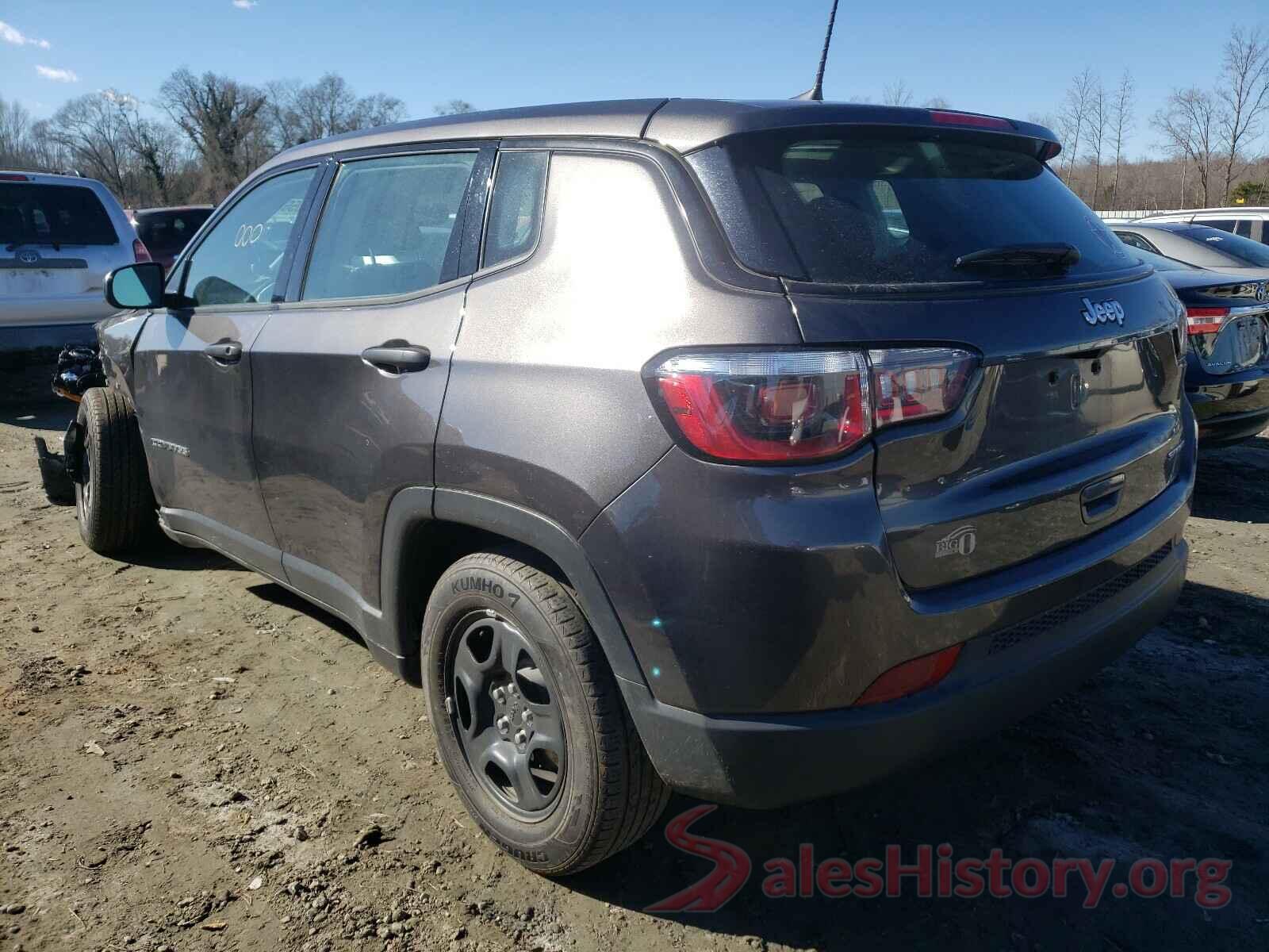 3C4NJCAB6KT636500 2019 JEEP COMPASS