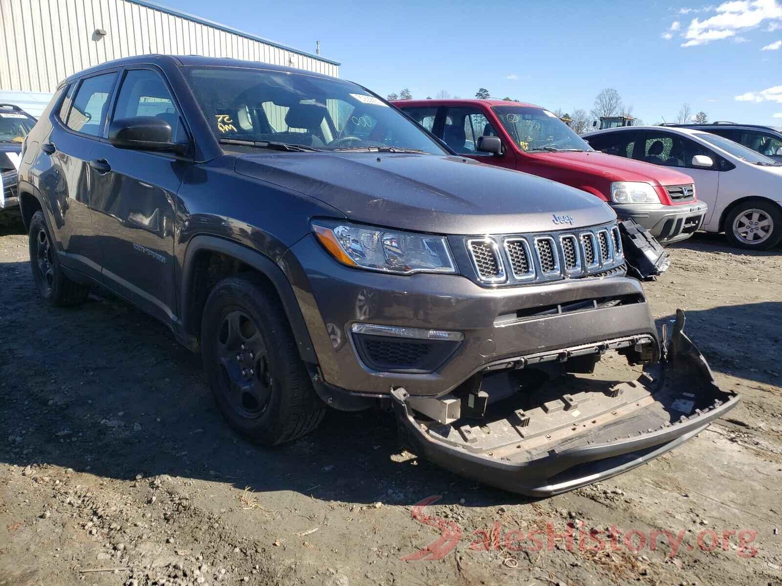 3C4NJCAB6KT636500 2019 JEEP COMPASS