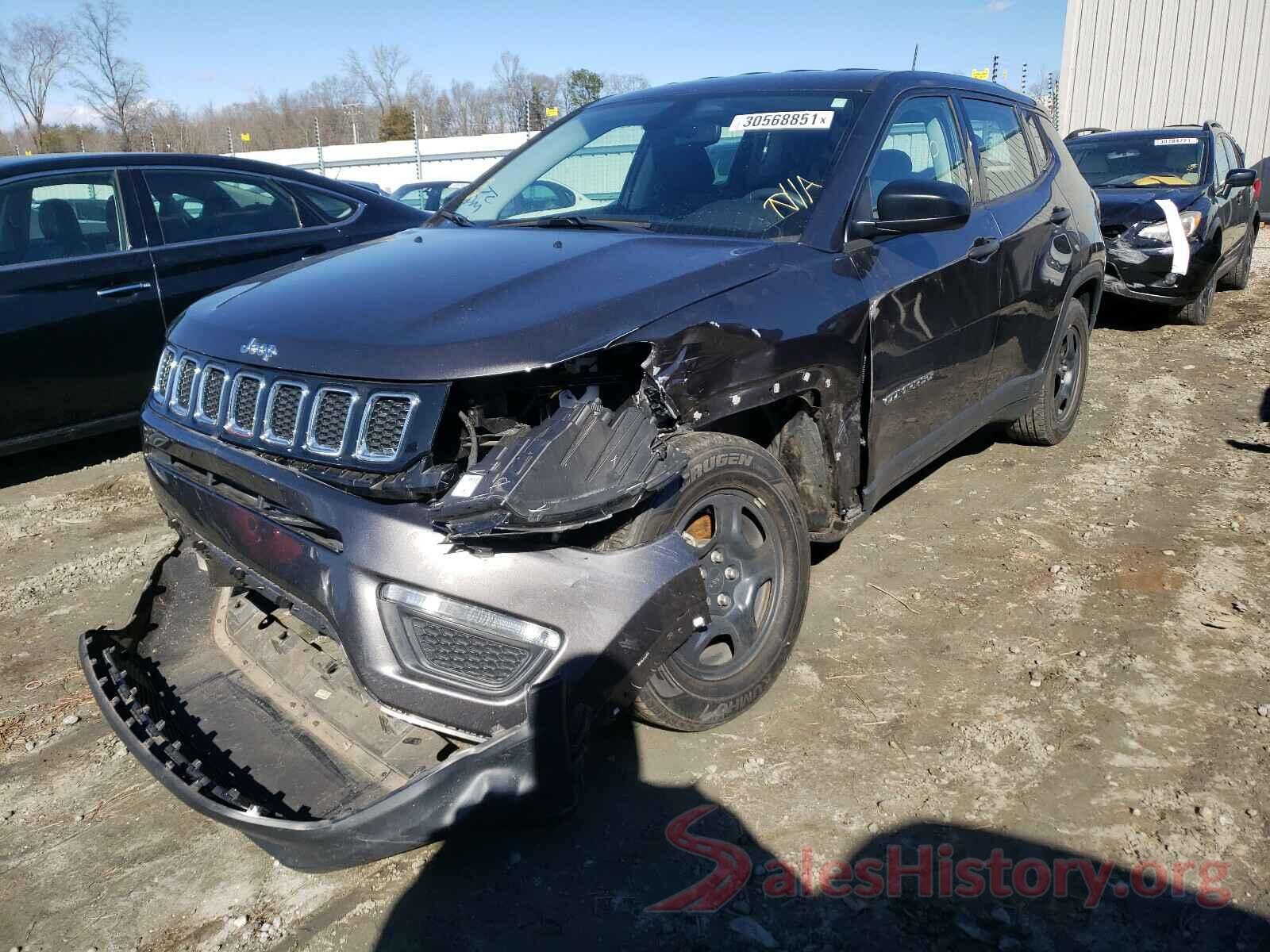 3C4NJCAB6KT636500 2019 JEEP COMPASS