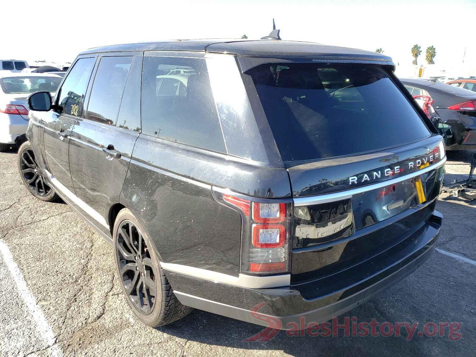 SALGR2PF6GA292292 2016 LAND ROVER RANGEROVER