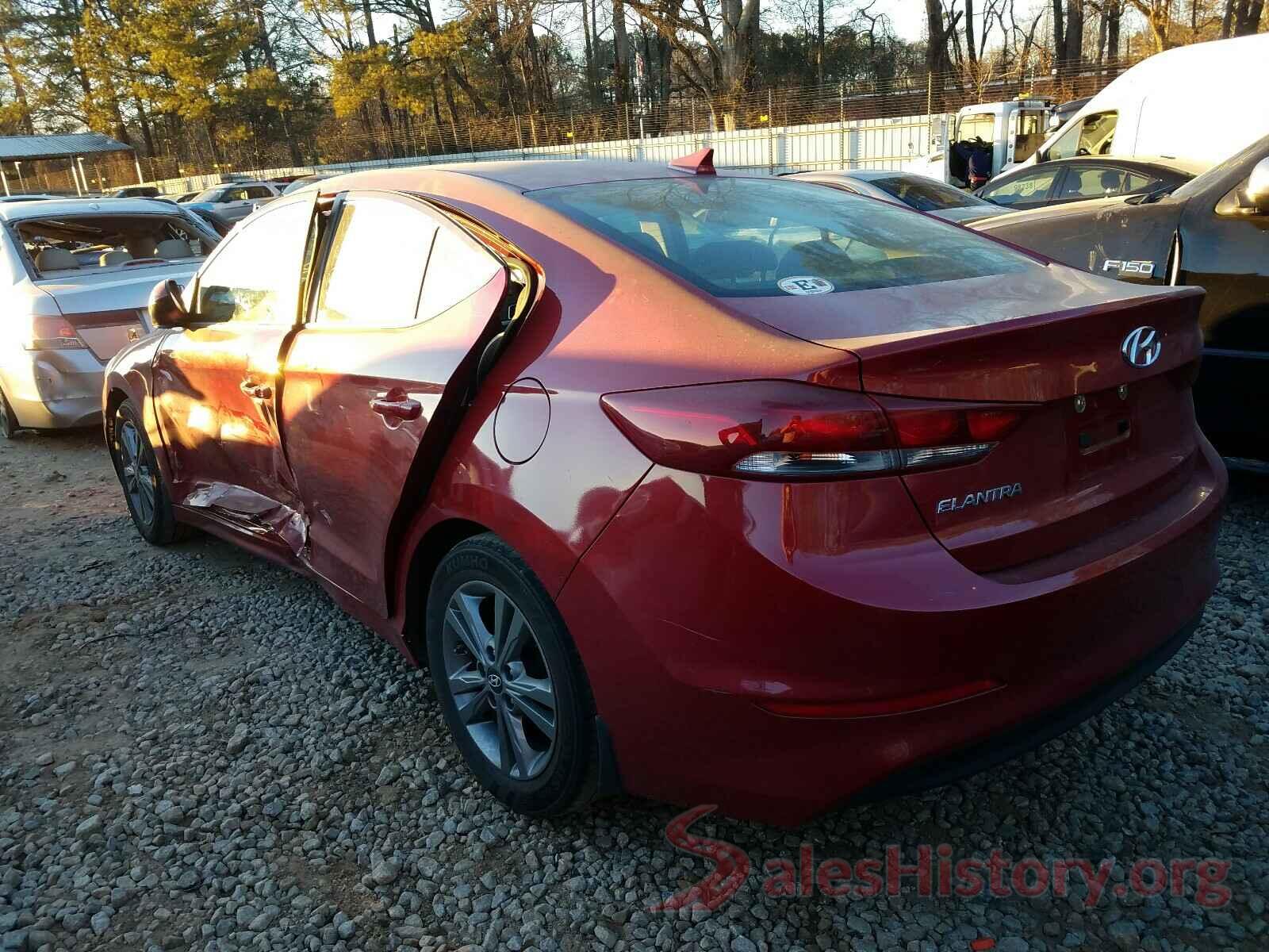 KMHD84LF9HU424374 2017 HYUNDAI ELANTRA