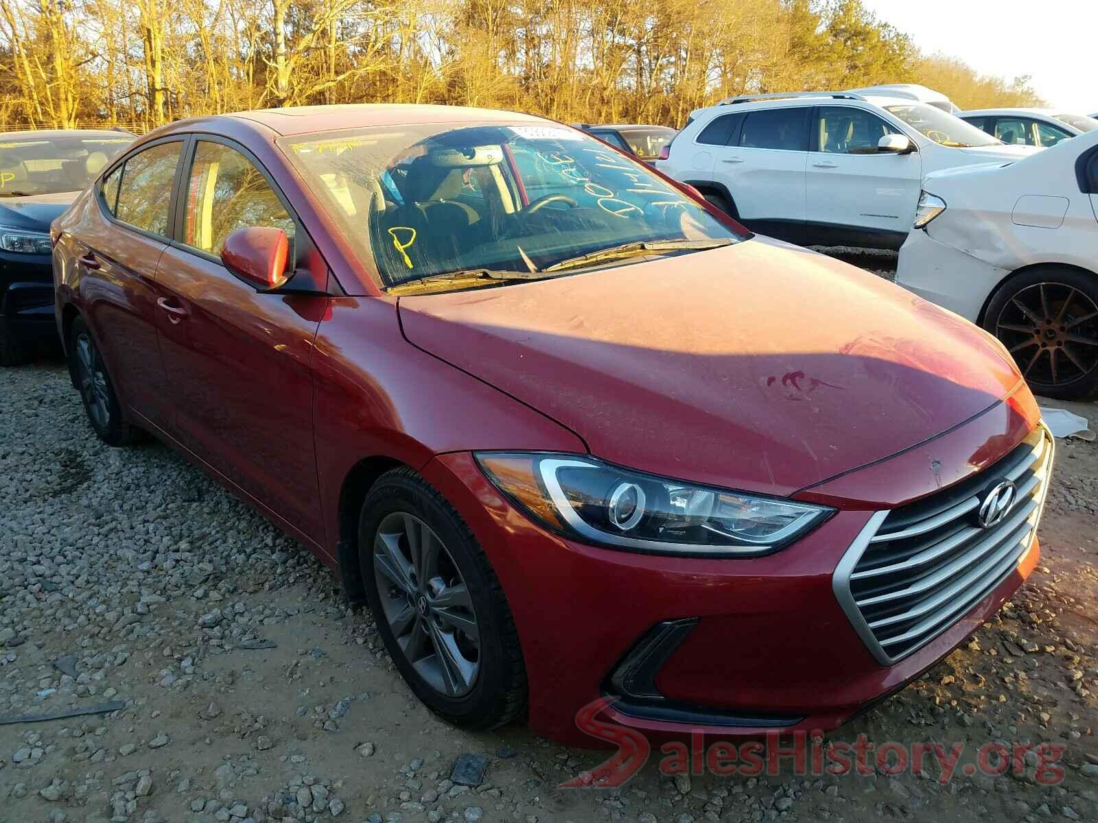 KMHD84LF9HU424374 2017 HYUNDAI ELANTRA