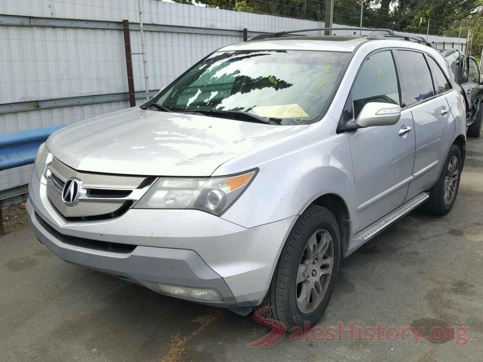 WDCTG4GB1GJ266729 2007 ACURA MDX