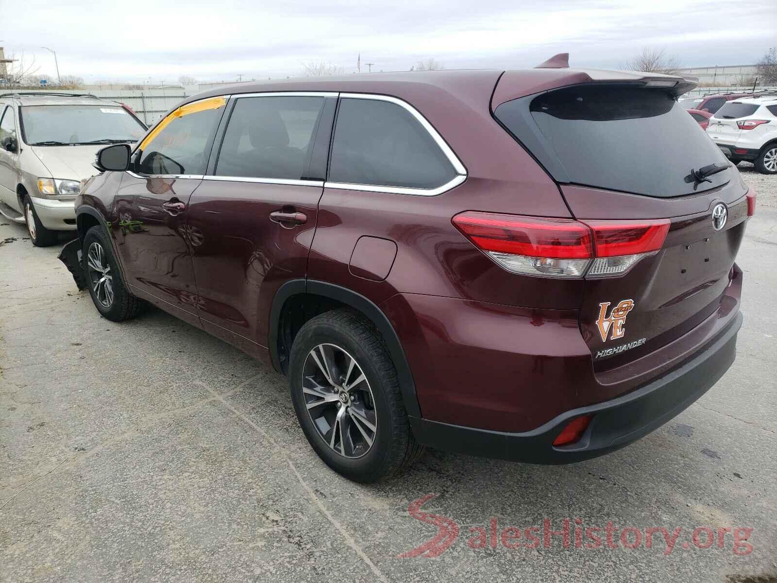 5TDZZRFH5JS286568 2018 TOYOTA HIGHLANDER