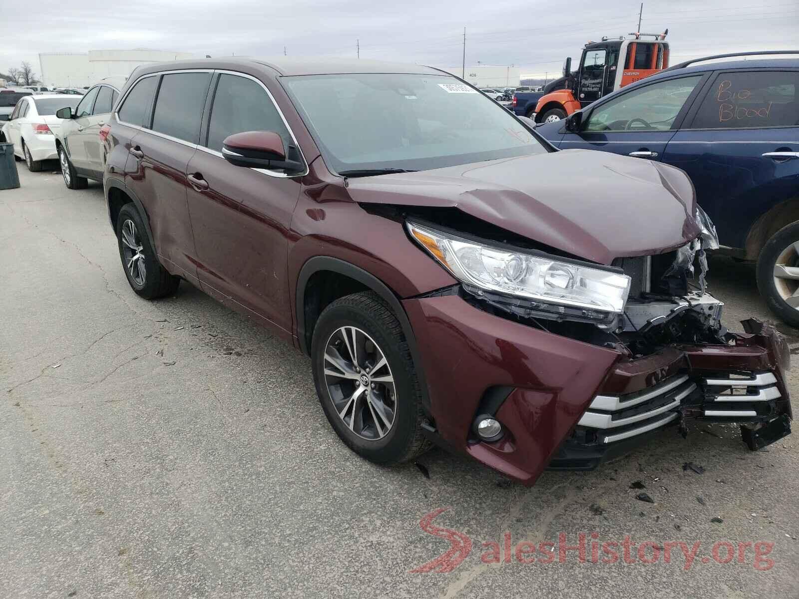 5TDZZRFH5JS286568 2018 TOYOTA HIGHLANDER