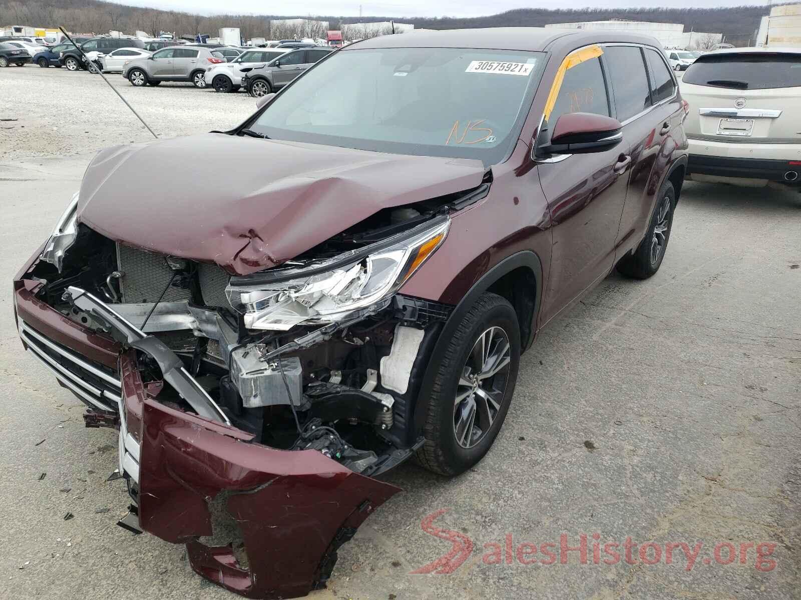 5TDZZRFH5JS286568 2018 TOYOTA HIGHLANDER