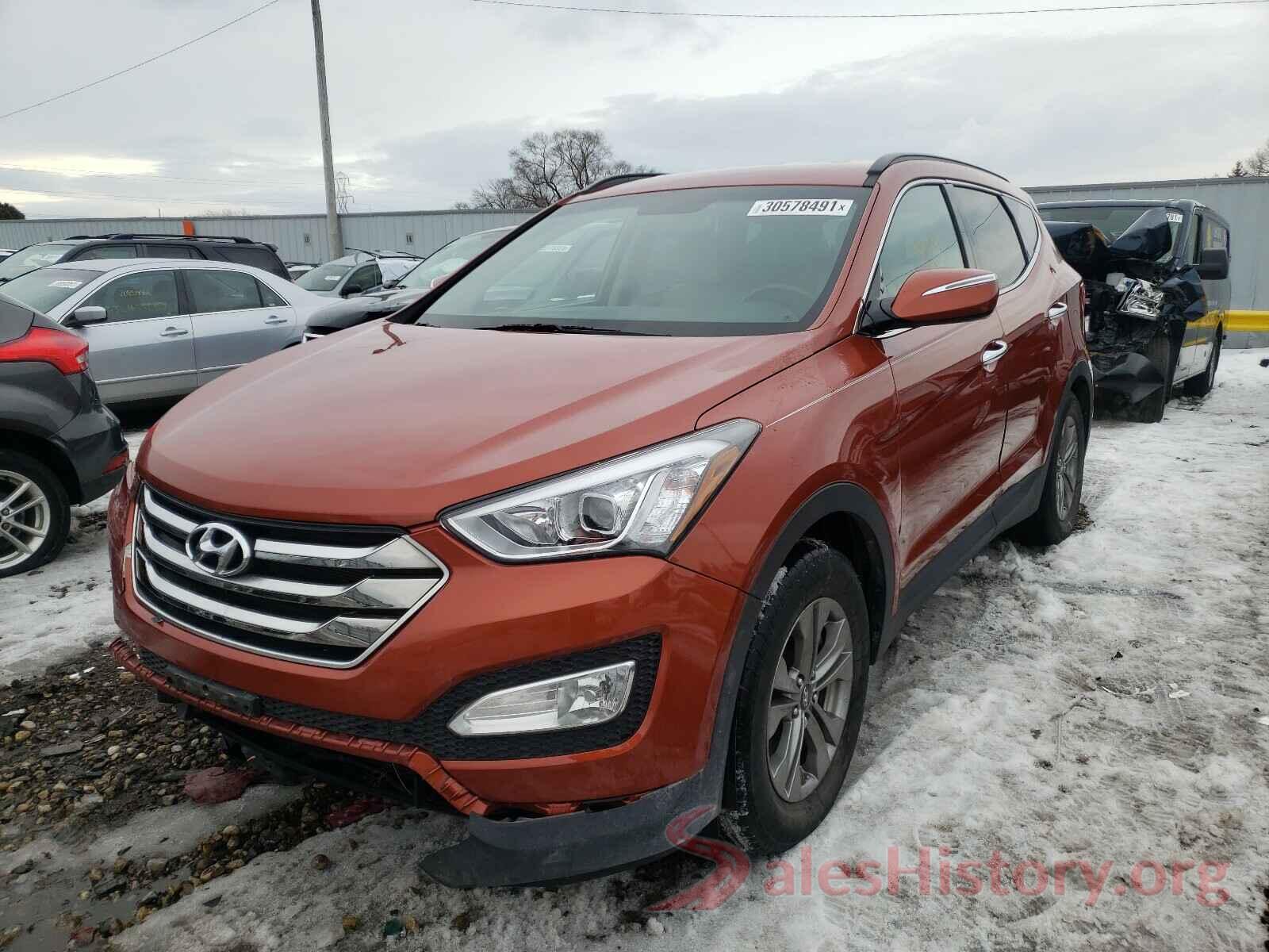 5XYZU3LB8GG377030 2016 HYUNDAI SANTA FE