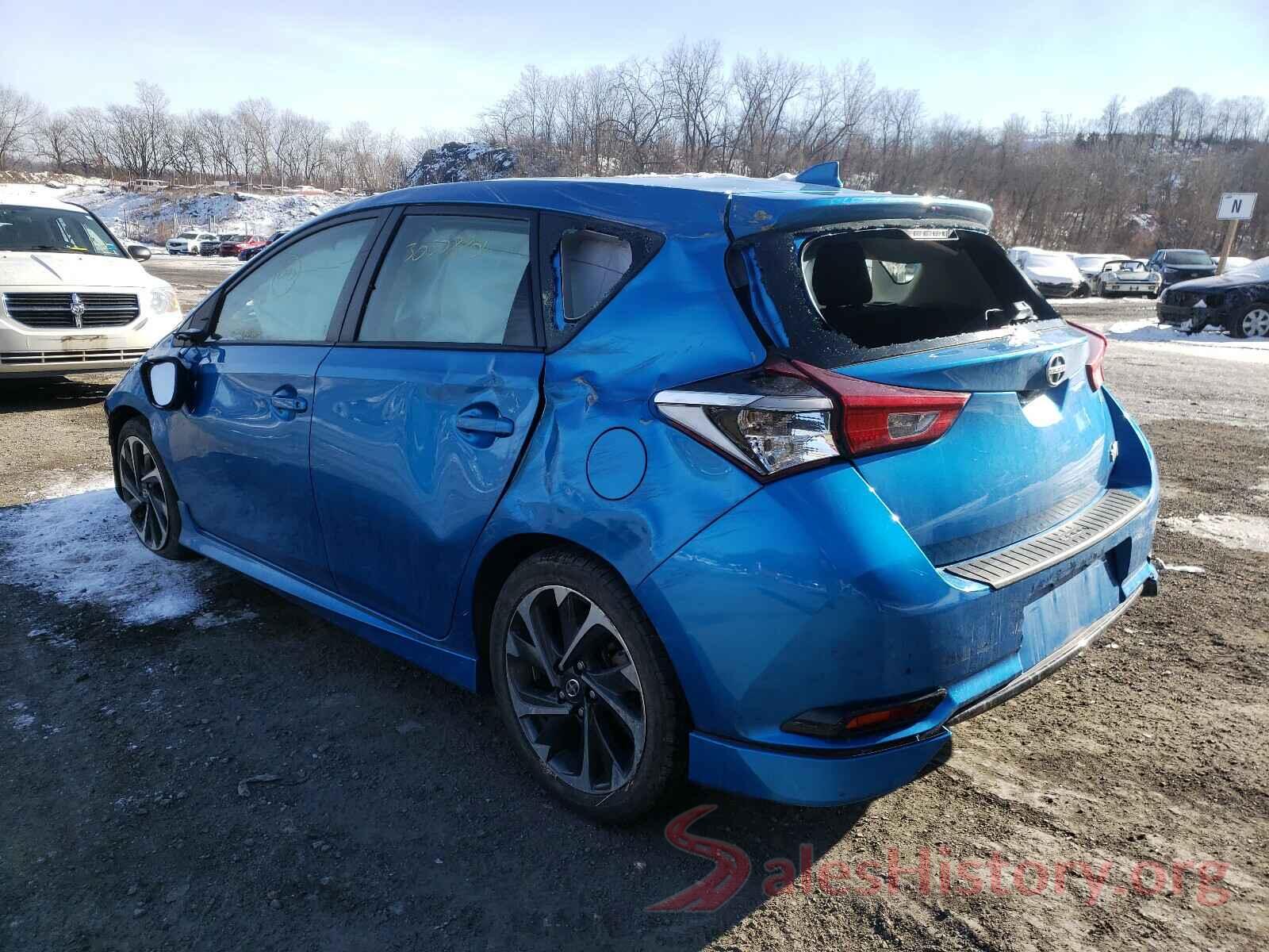 JTNKARJE8GJ508236 2016 TOYOTA SCION