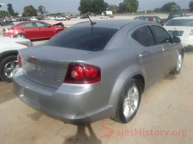 2C3CDXHG7LH109054 2013 DODGE AVENGER