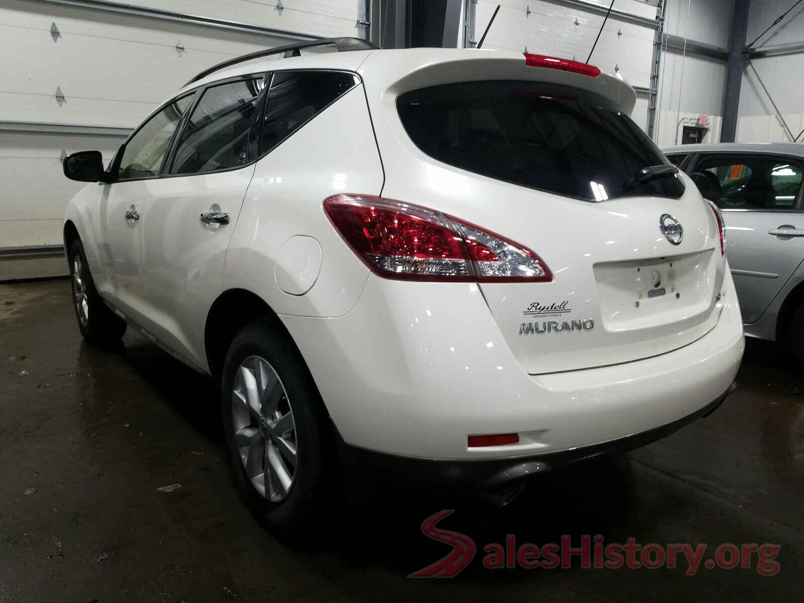 4S3GTAA67H3726396 2012 NISSAN MURANO