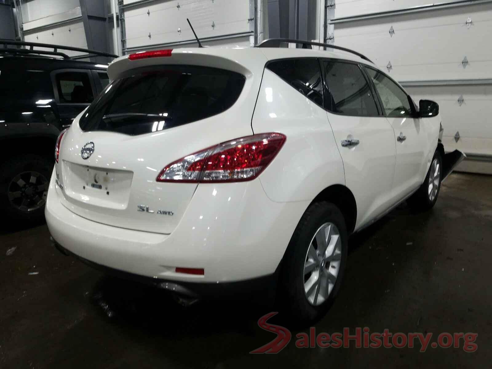 4S3GTAA67H3726396 2012 NISSAN MURANO