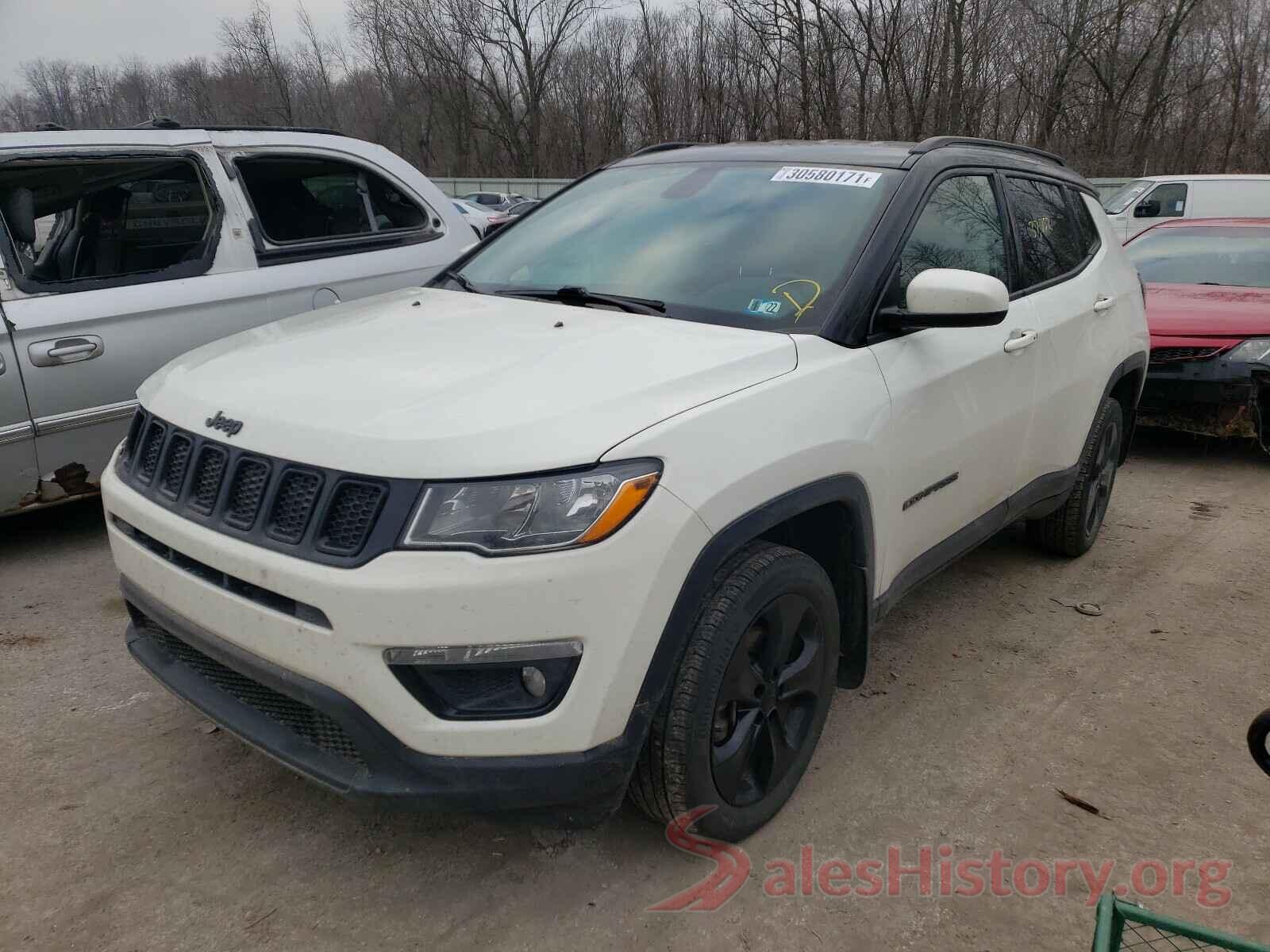 3C4NJDBB8KT648586 2019 JEEP COMPASS