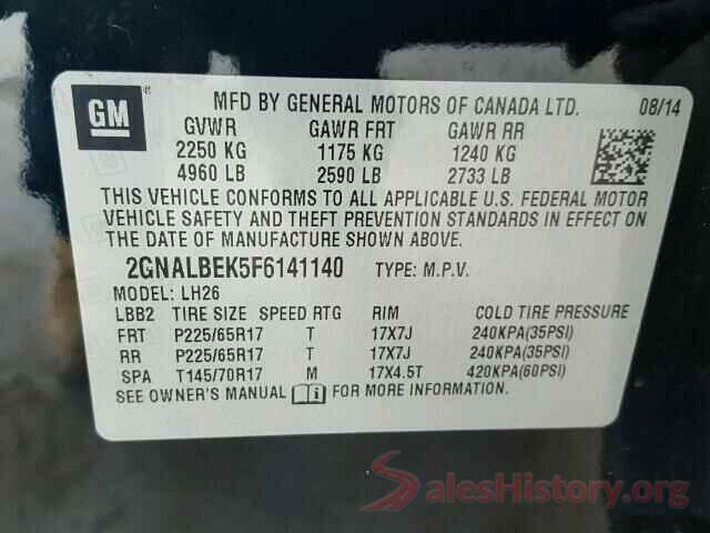 3N1CN8EV4LL868997 2015 CHEVROLET EQUINOX