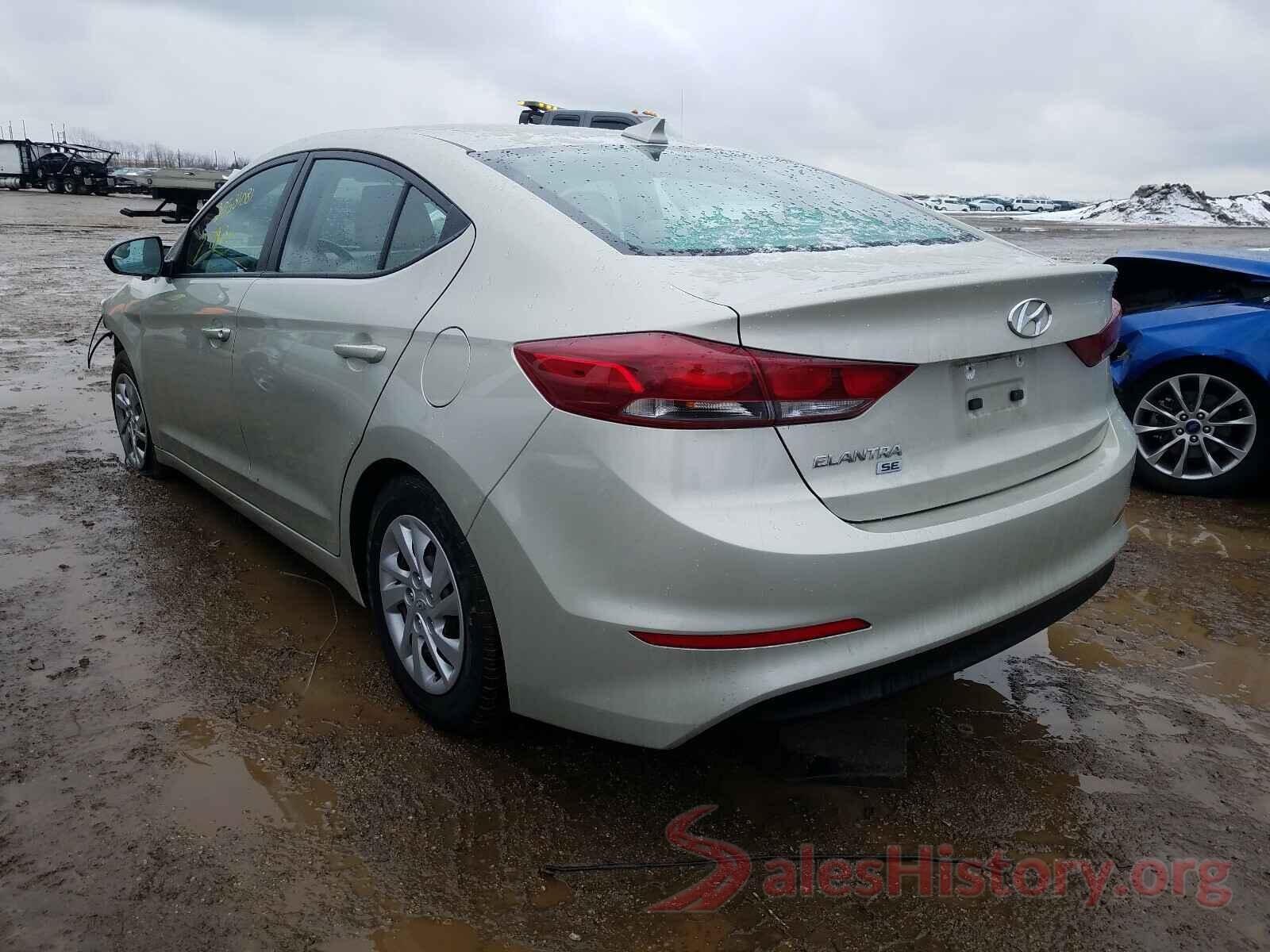 5NPD74LF6HH135275 2017 HYUNDAI ELANTRA