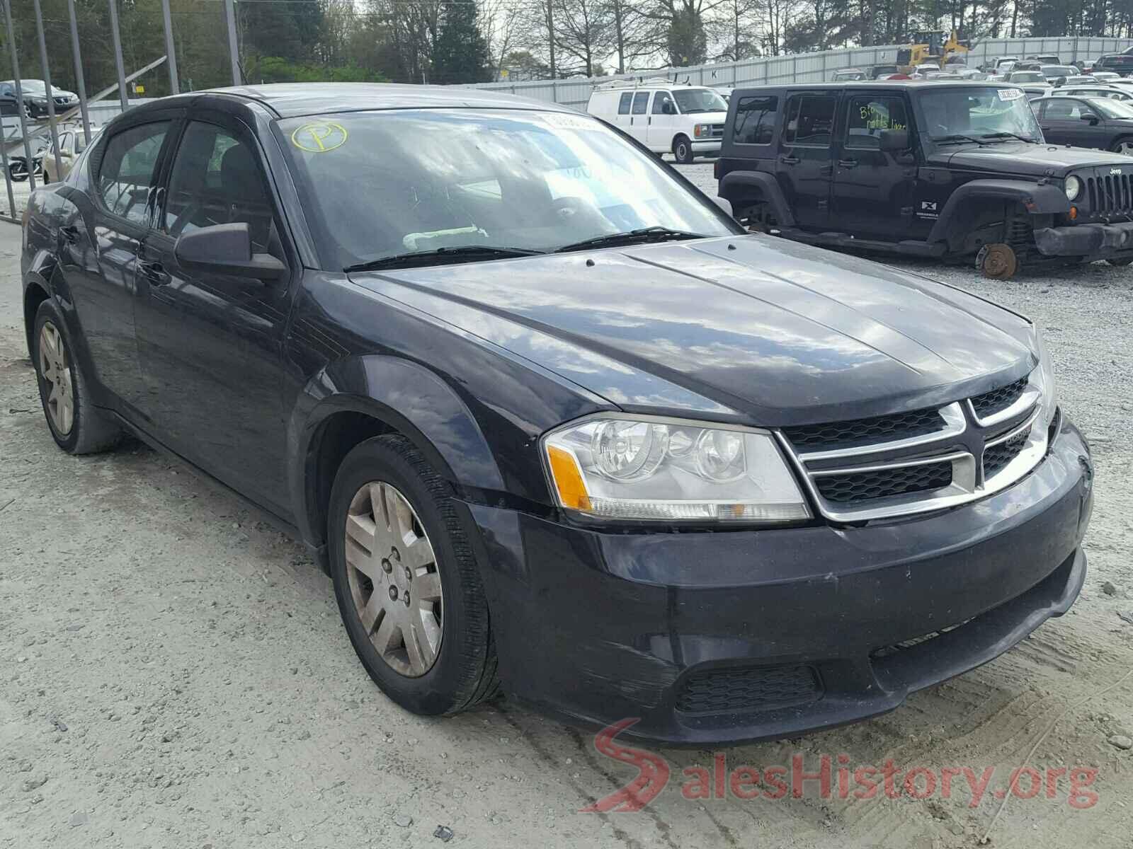 5NPDH4AE5GH671821 2012 DODGE AVENGER