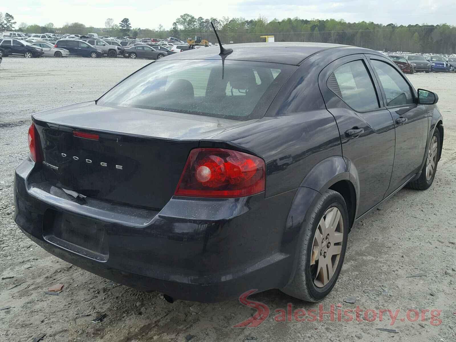 5NPDH4AE5GH671821 2012 DODGE AVENGER