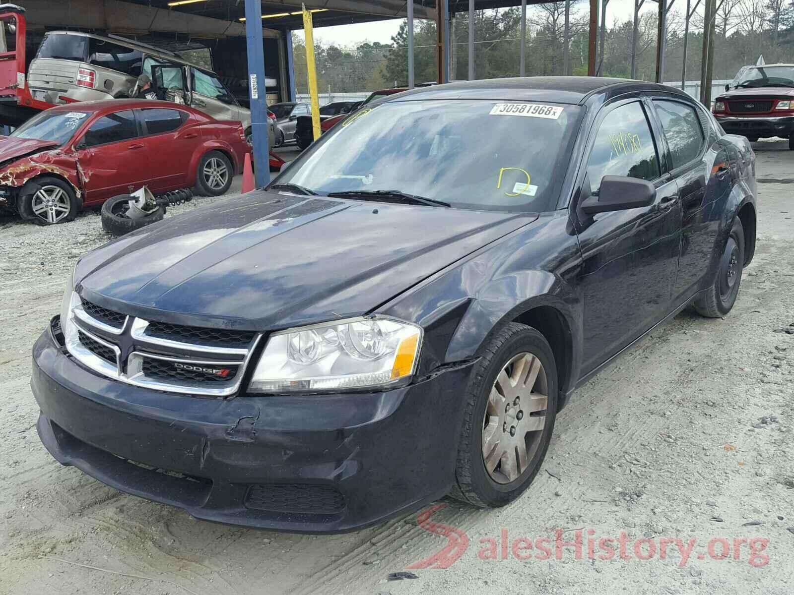 5NPDH4AE5GH671821 2012 DODGE AVENGER