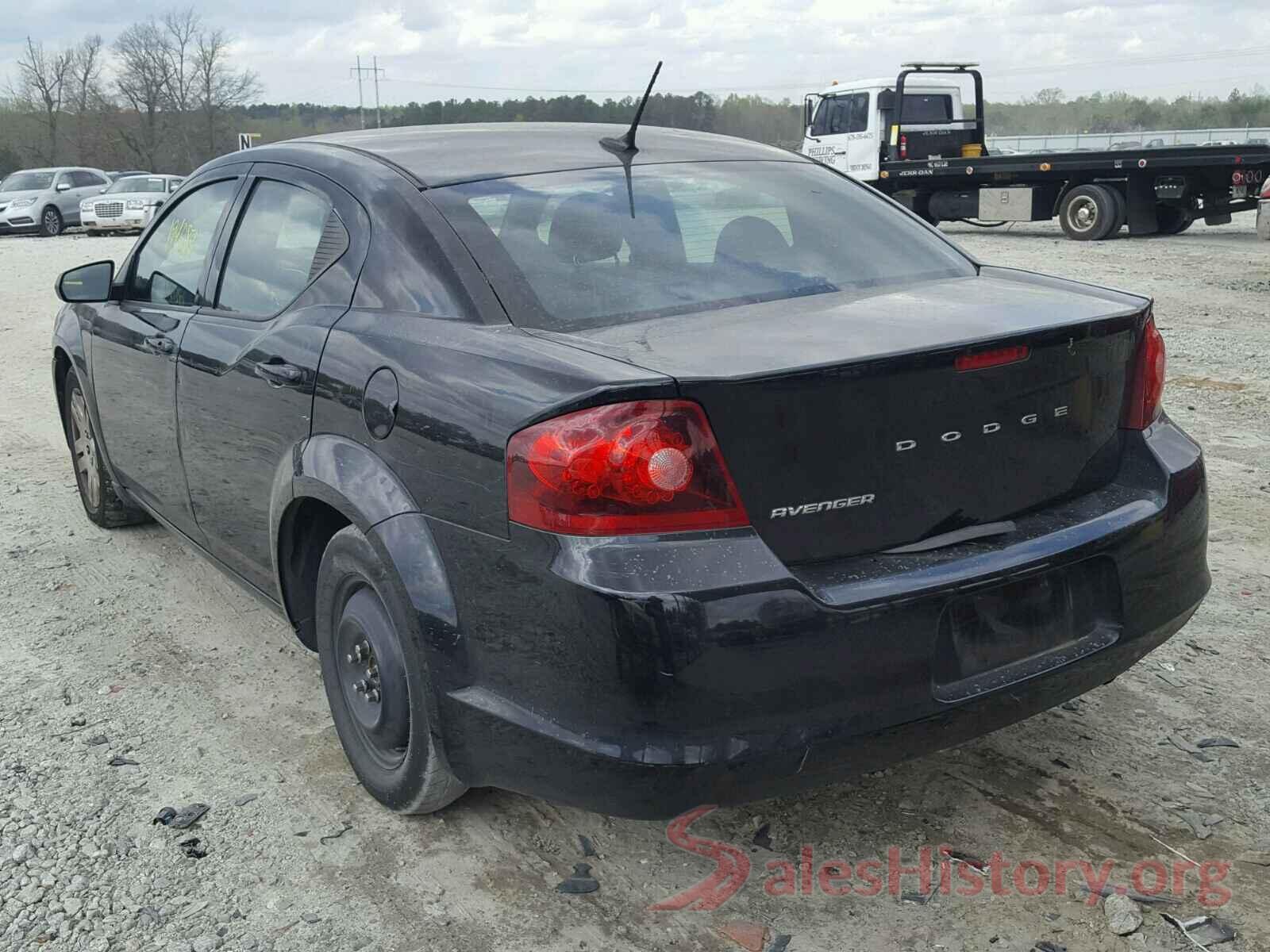 5NPDH4AE5GH671821 2012 DODGE AVENGER