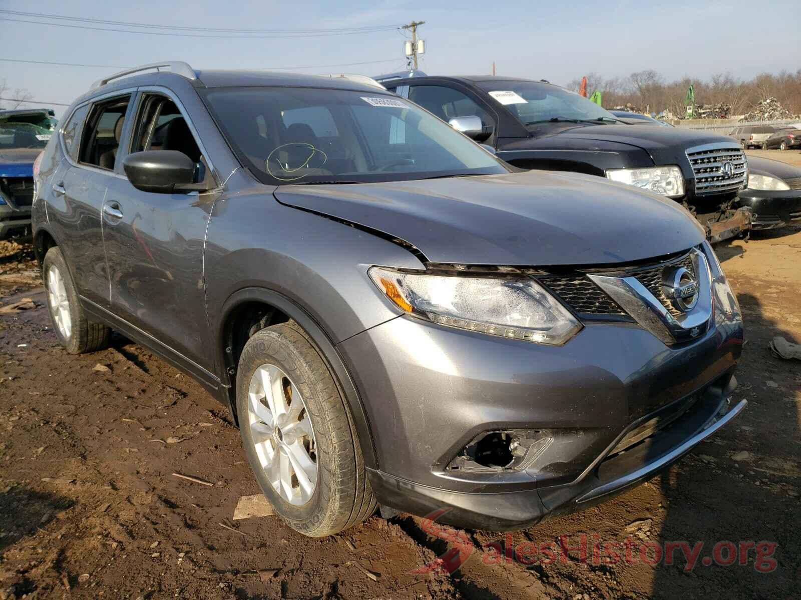 KNMAT2MT7GP726161 2016 NISSAN ROGUE