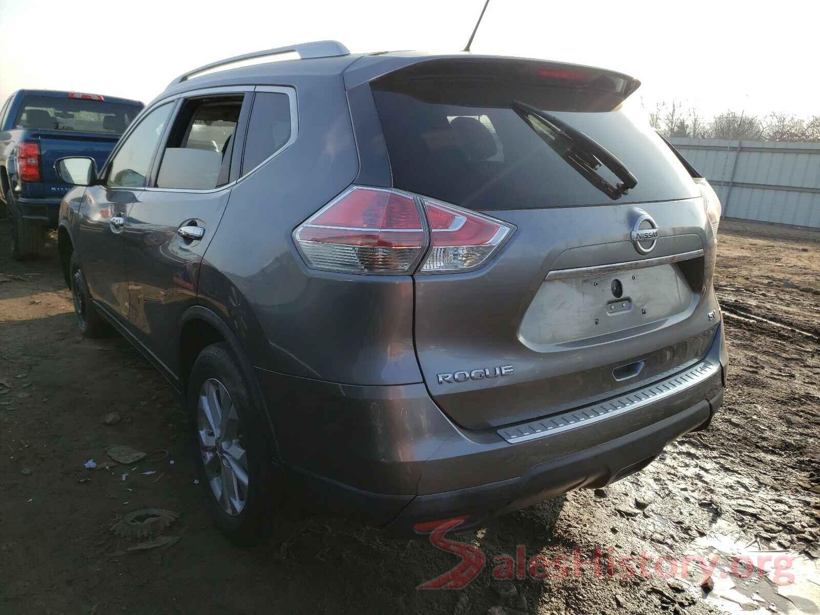 KNMAT2MT7GP726161 2016 NISSAN ROGUE