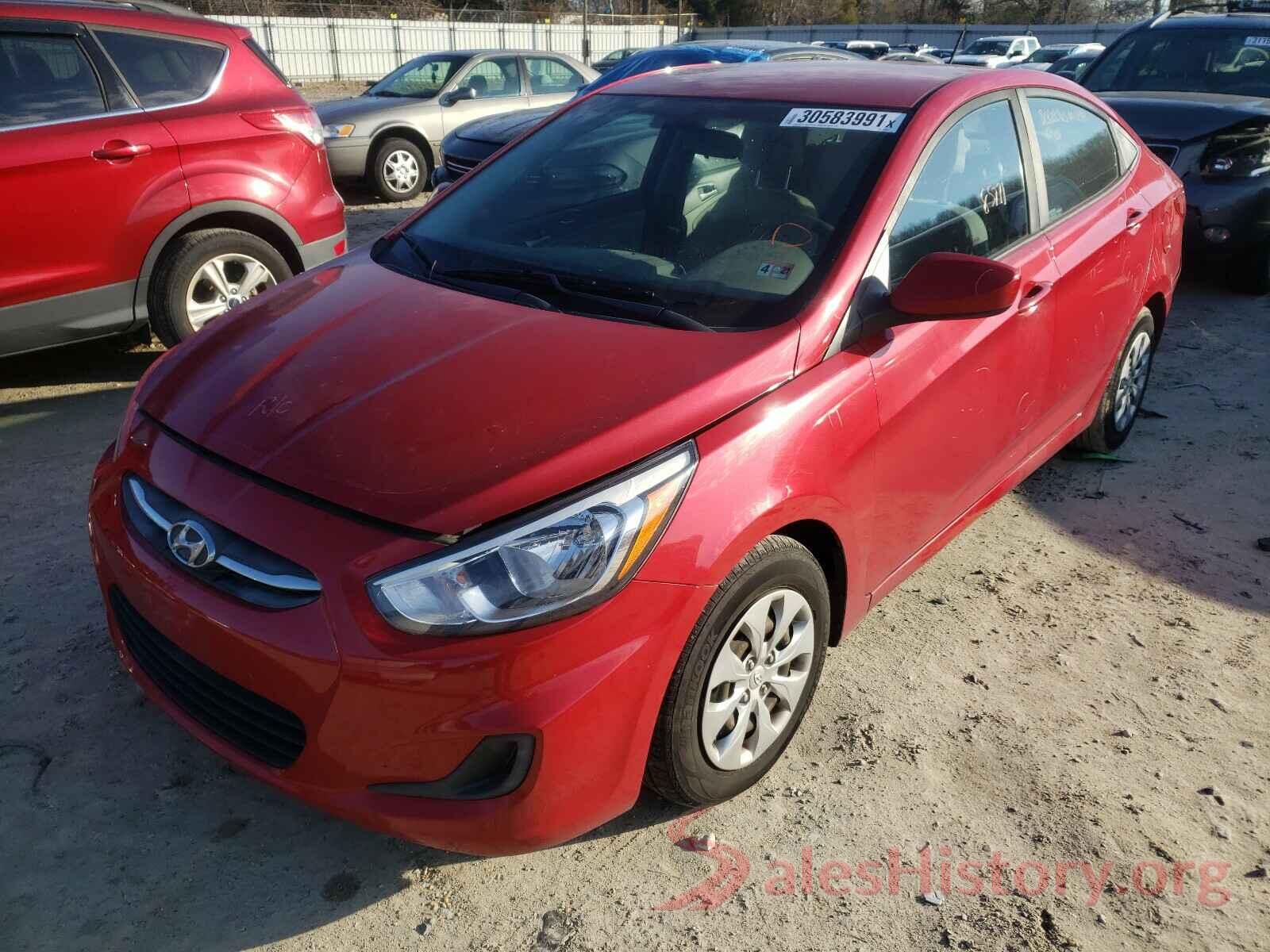 JA4AZ3A30LZ019291 2017 HYUNDAI ACCENT