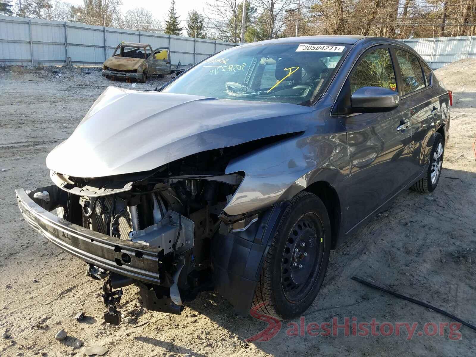 3N1AB7APXKY283134 2019 NISSAN SENTRA