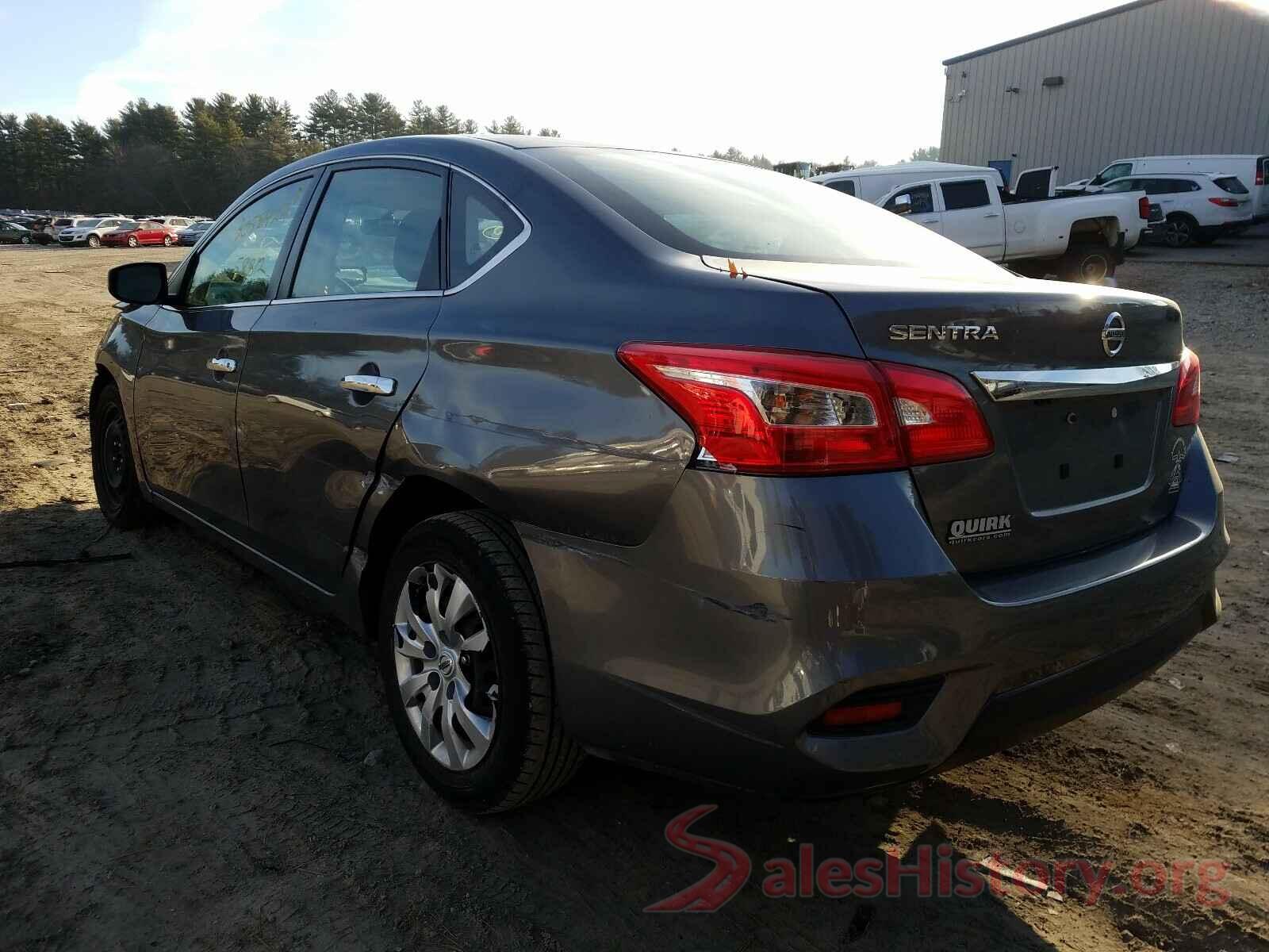 3N1AB7APXKY283134 2019 NISSAN SENTRA