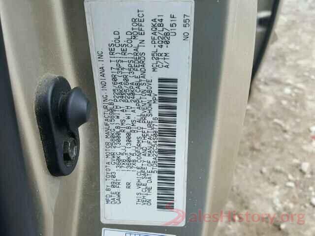 3TMCZ5AN2GM014743 2004 TOYOTA SIENNA