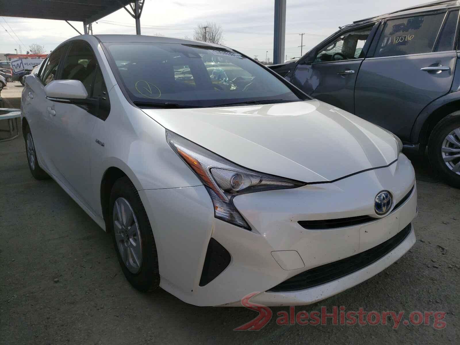 JTDKBRFU2H3554863 2017 TOYOTA PRIUS