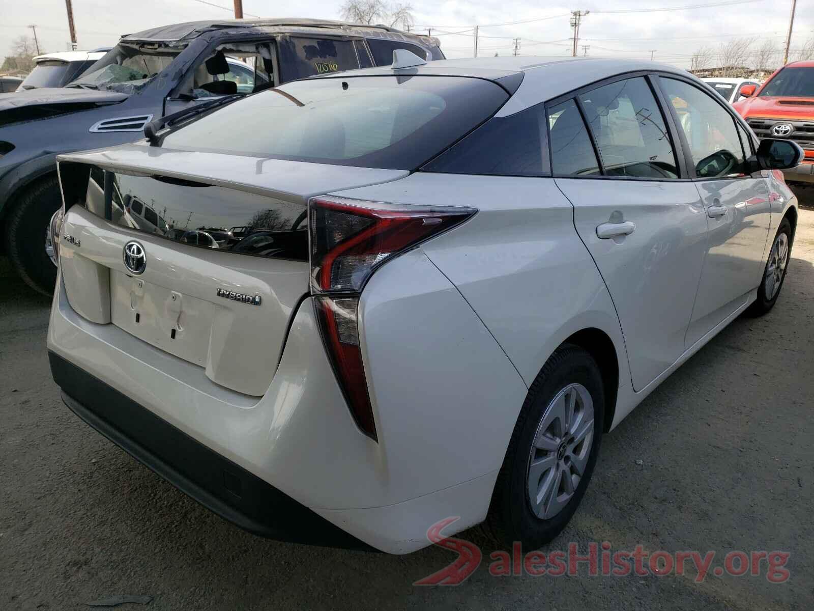 JTDKBRFU2H3554863 2017 TOYOTA PRIUS