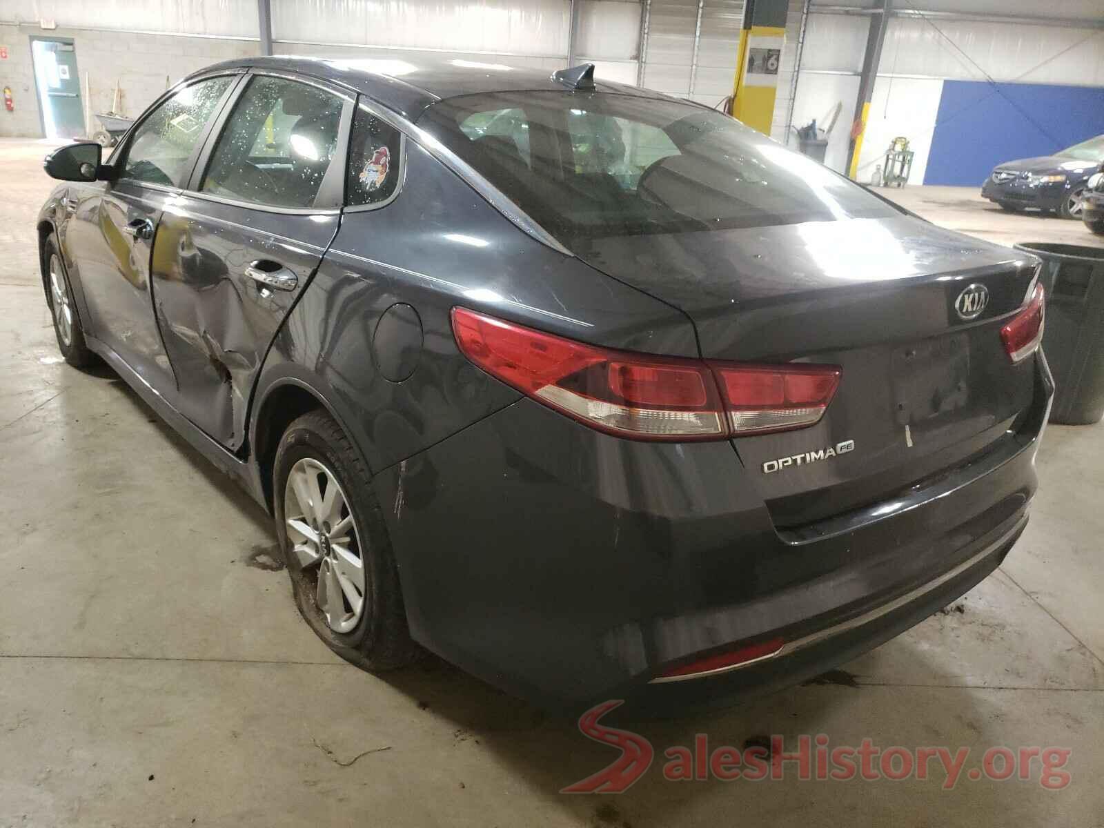 KNAGT4L36G5107602 2016 KIA OPTIMA