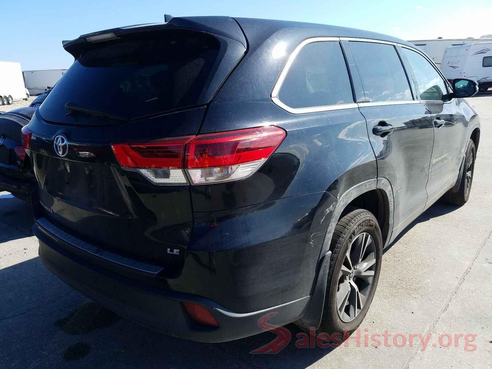 5TDZZRFH1JS272425 2018 TOYOTA HIGHLANDER