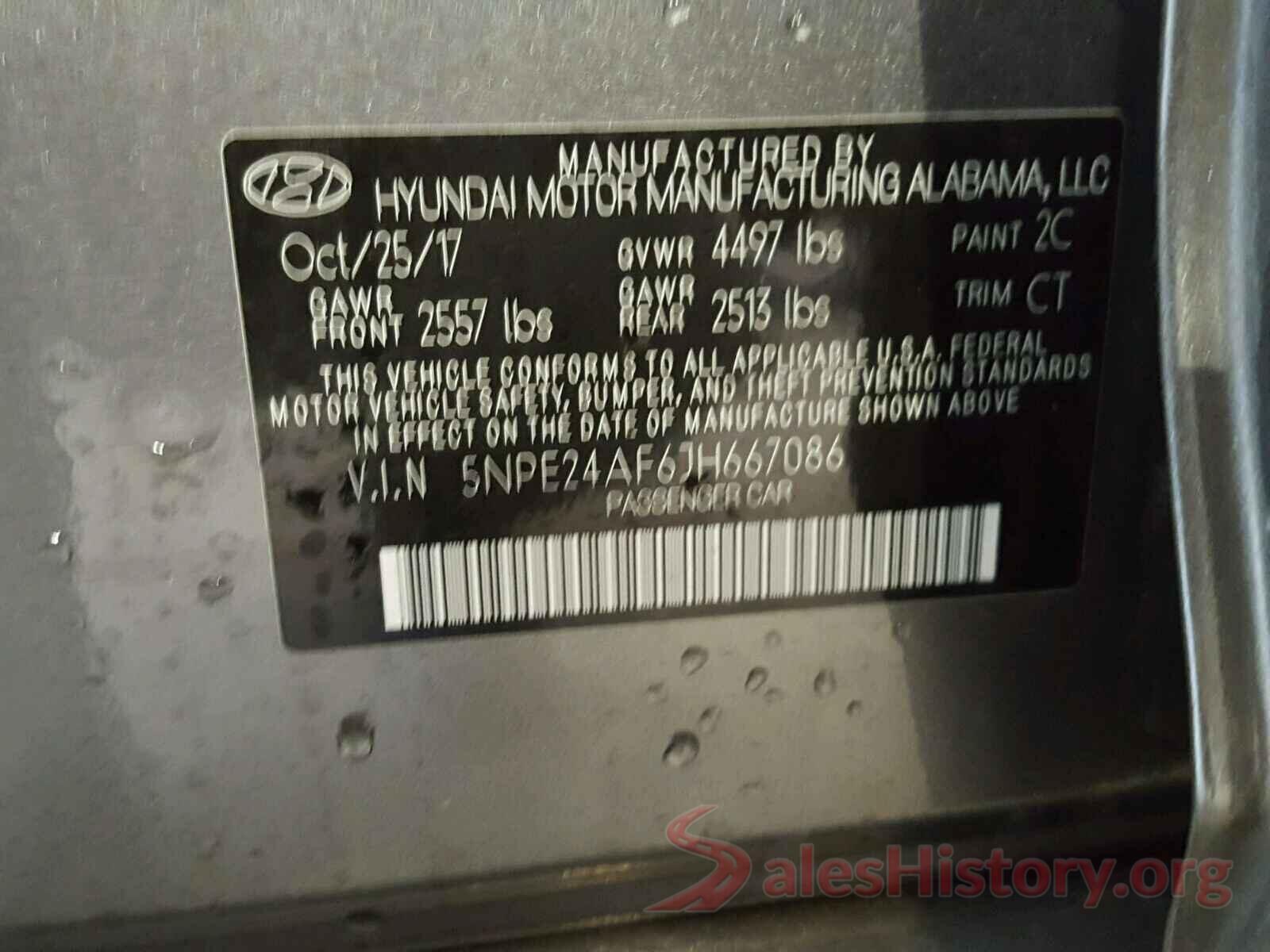 4S3BNAF65K3020936 2018 HYUNDAI SONATA