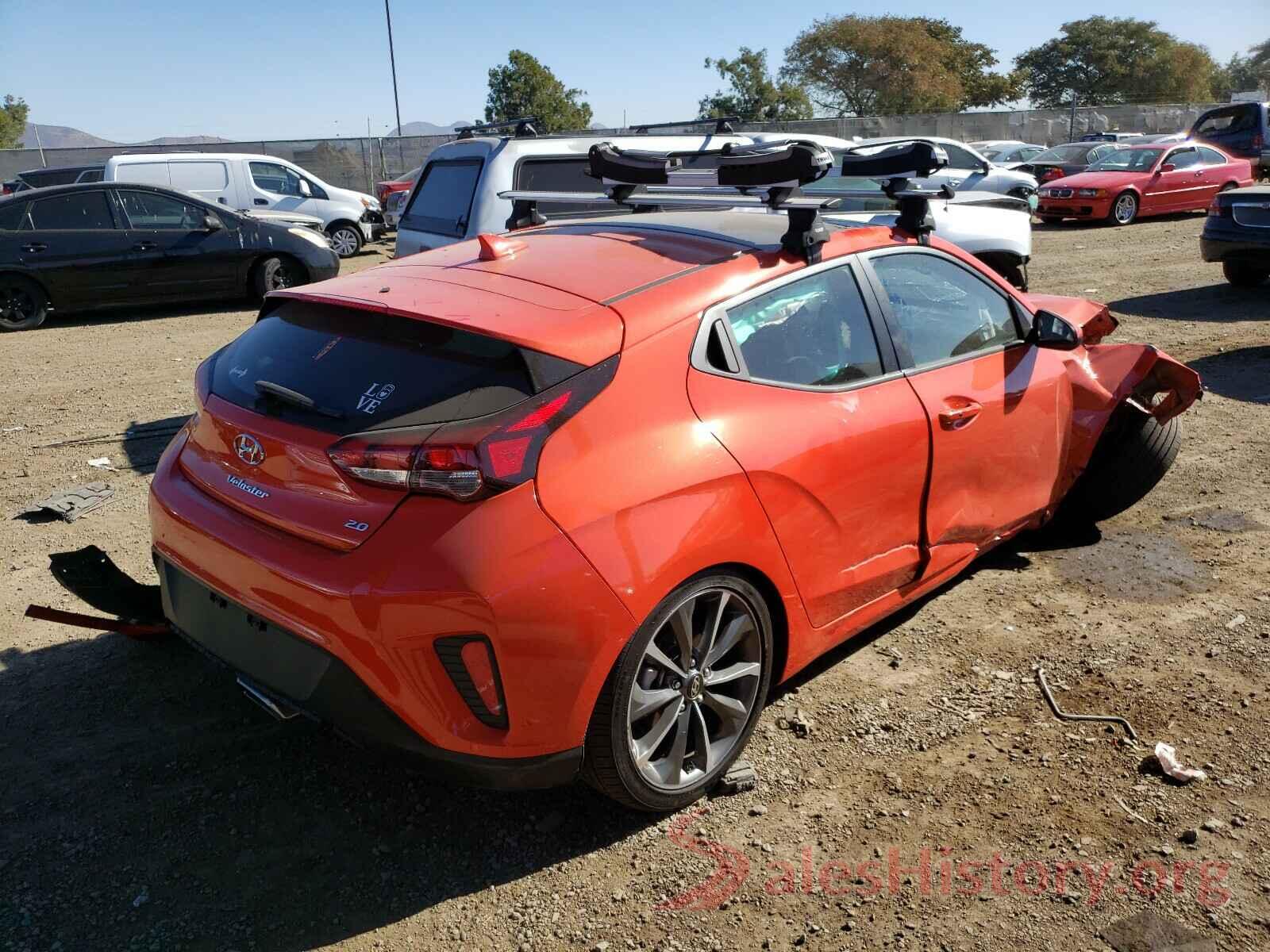 KMHTG6AFXKU007348 2019 HYUNDAI VELOSTER