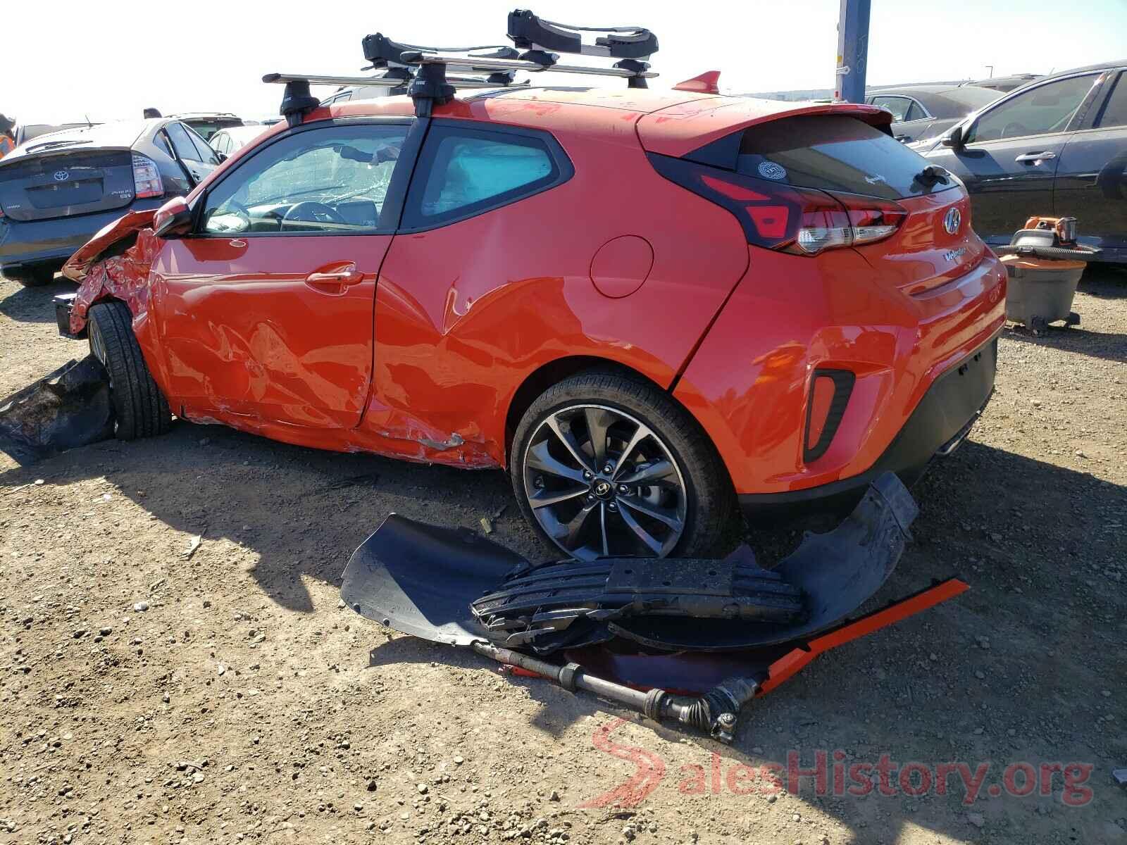 KMHTG6AFXKU007348 2019 HYUNDAI VELOSTER