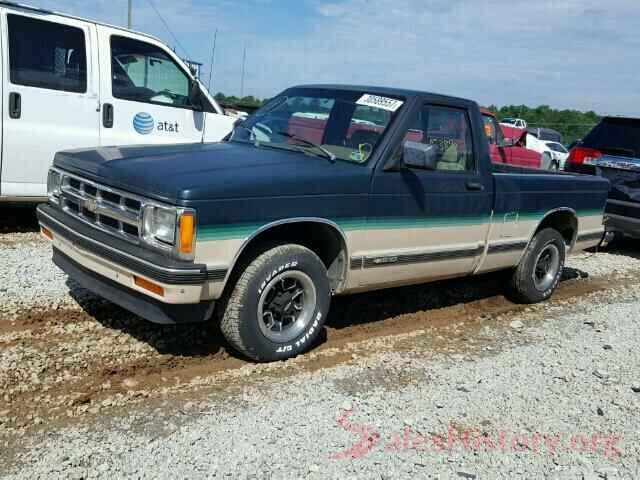 3GNCJKSB5GL258331 1993 CHEVROLET S10