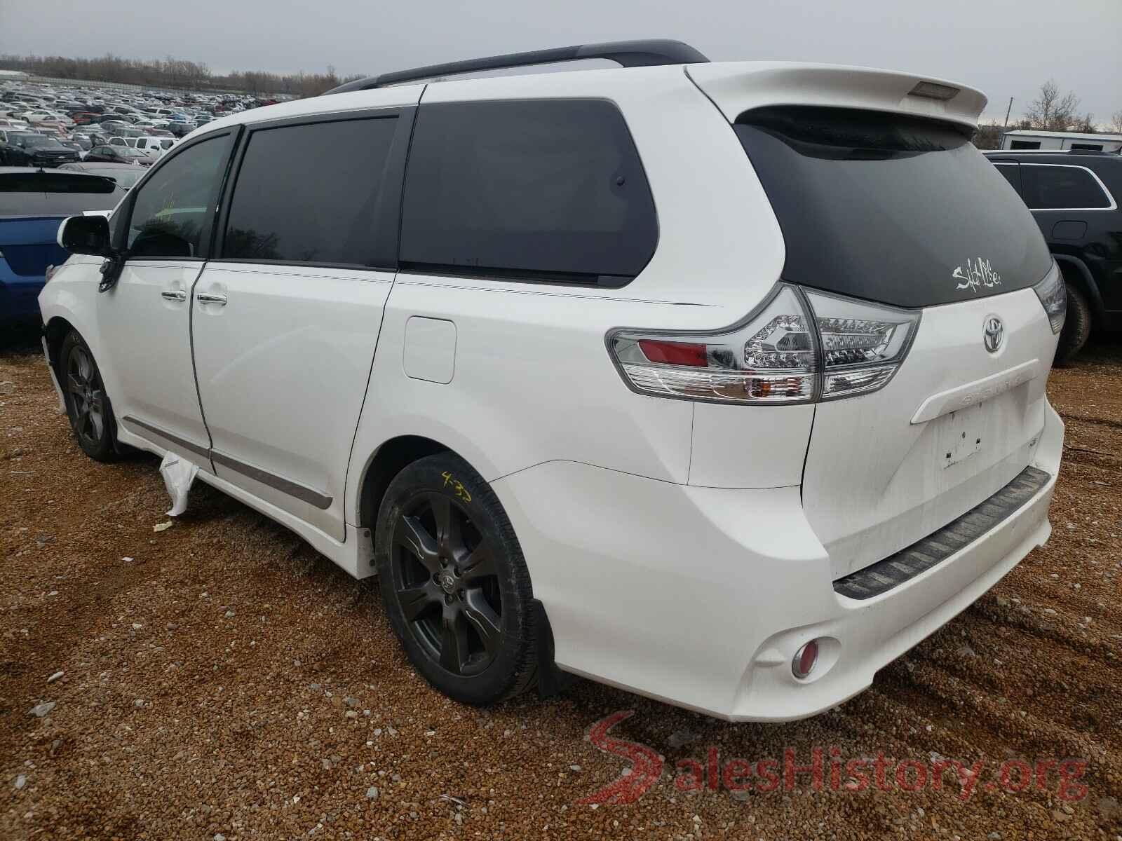 5TDXZ3DC2HS829493 2017 TOYOTA SIENNA