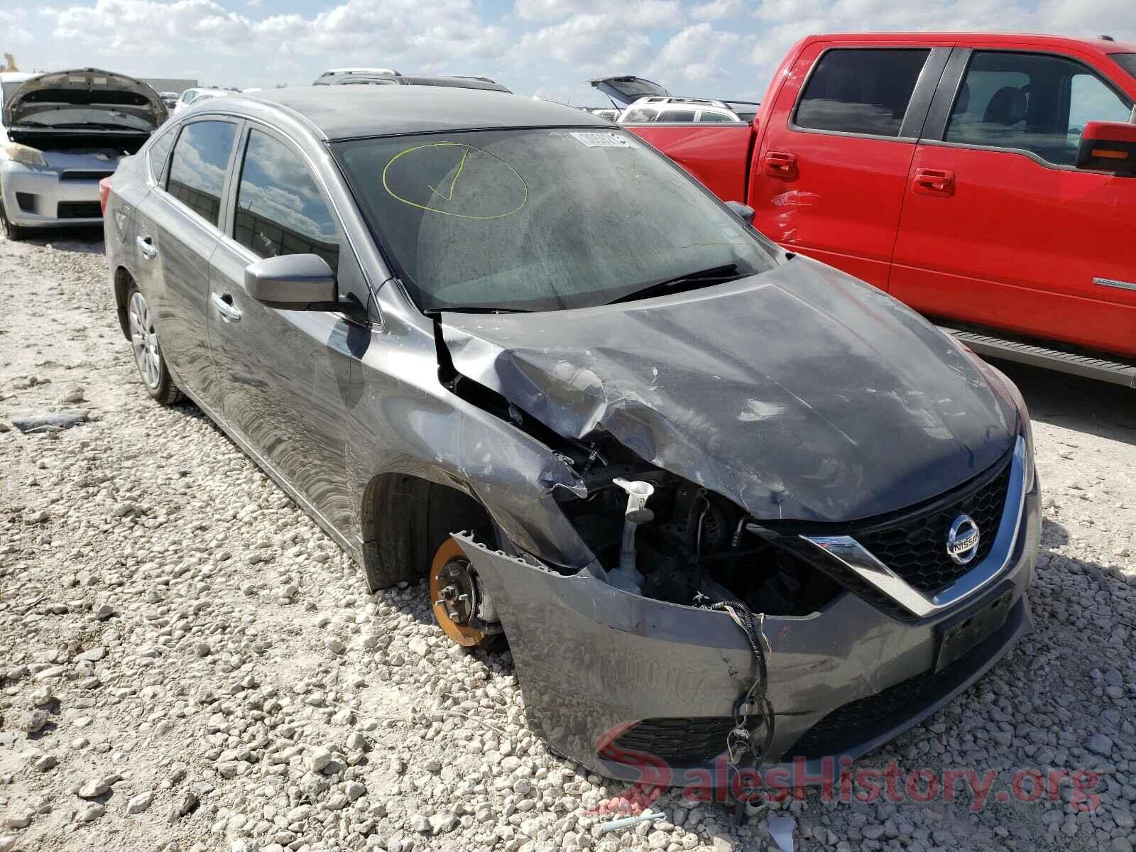 3N1AB7AP5KY245438 2019 NISSAN SENTRA