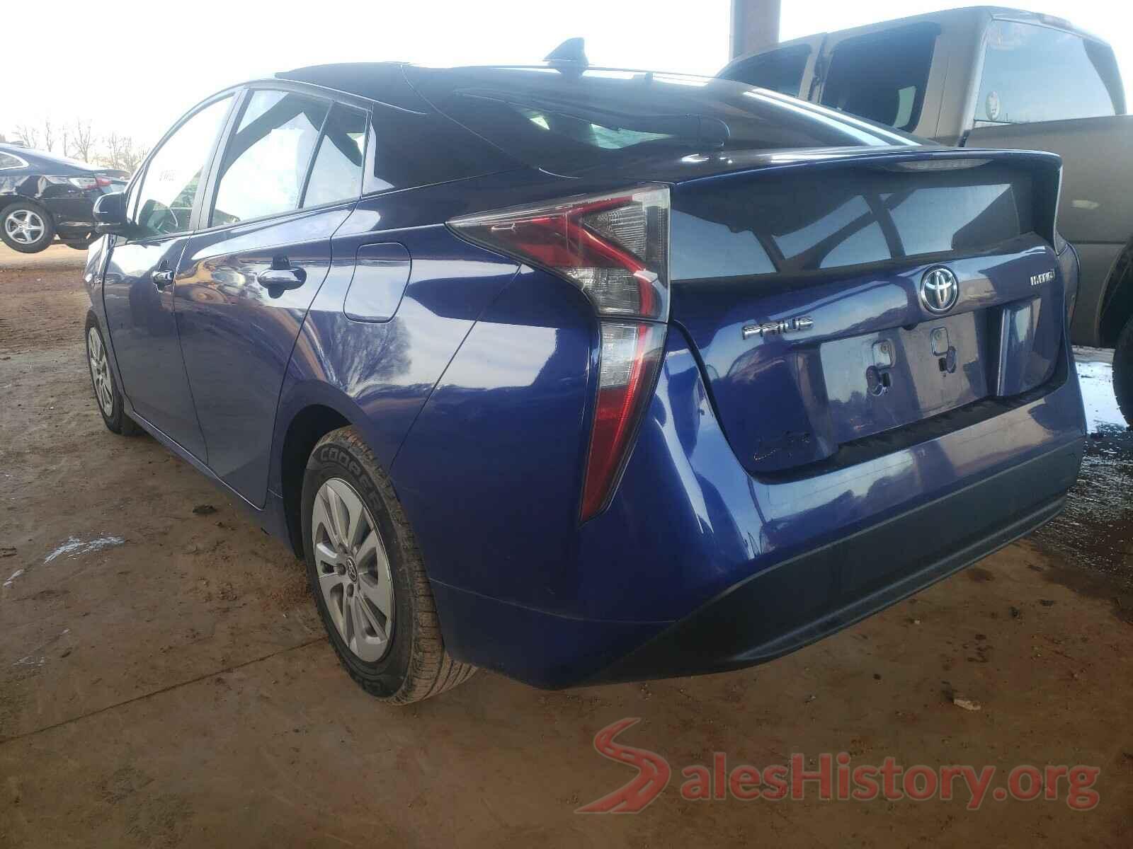 JTDKBRFU6G3510394 2016 TOYOTA PRIUS