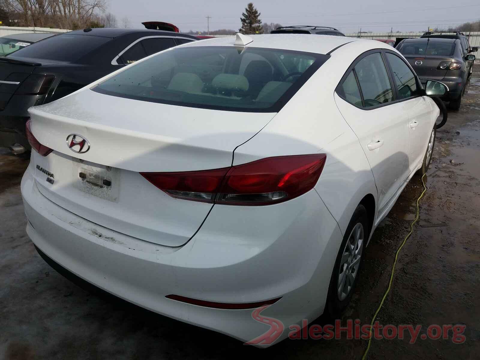 5NPD74LF4HH100671 2017 HYUNDAI ELANTRA