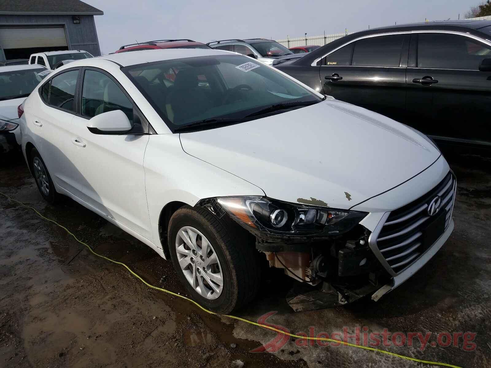 5NPD74LF4HH100671 2017 HYUNDAI ELANTRA