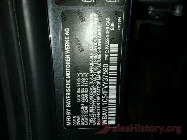 3KPF24AD6ME369603 2015 BMW X1